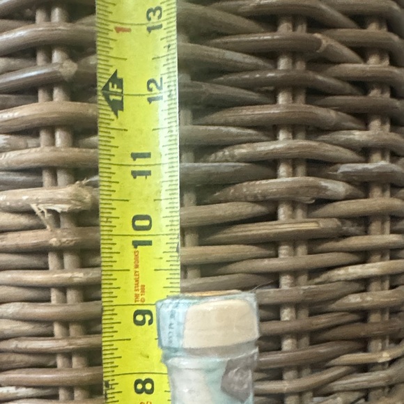 Blue and Clear Recycled Glass Bottle Set - Picture 3 of 5